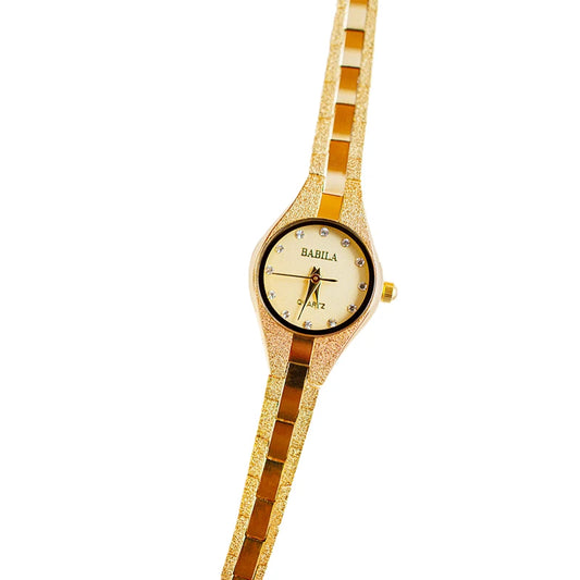 Elegant Retro 24K Gold Watch for Women™