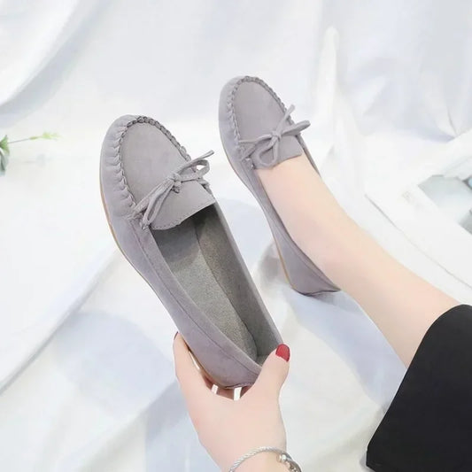 Women's Candy Color Slip-On Loafers – Stylish & Comfortable Ballet Flats™