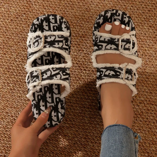 Luxury Women's Platform Slippers – Stylish Designer Slides & Mules™