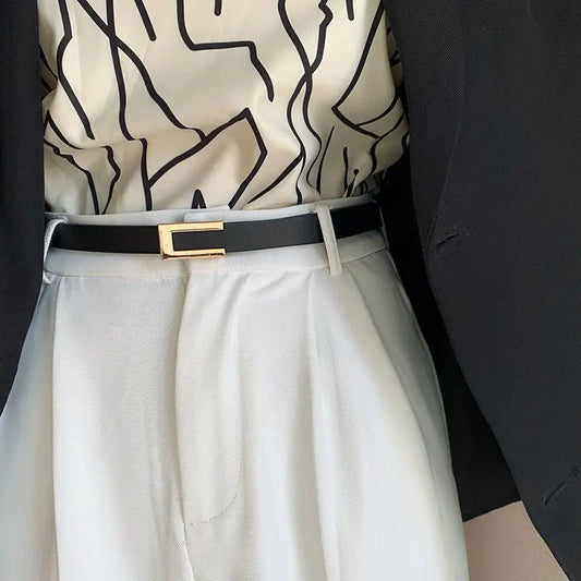 Slim Waistband Belt for Women – Elegant & Versatile Fashion Accessory™