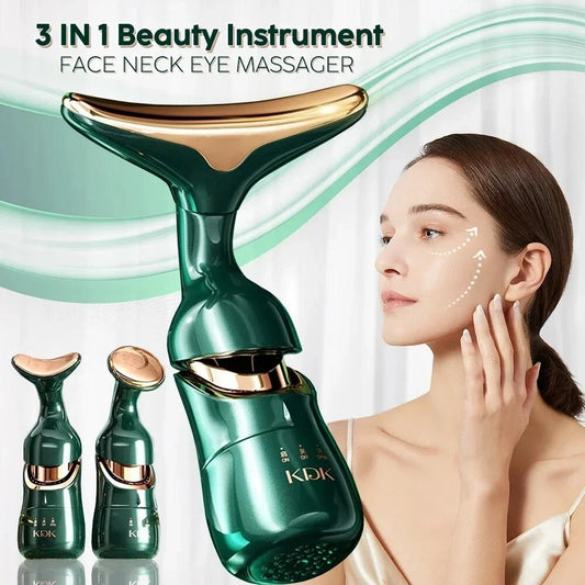 Luxury 3-in-1 EMS Face Lifting & Rejuvenation Device – Sculpt, Tighten & Glow™
