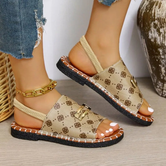 Chic Summer Flat Sandals for Women – Beach-Ready & Fashion-Forward™