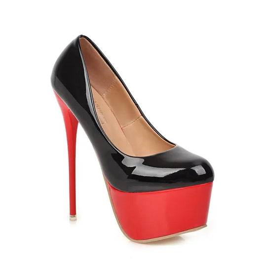 16CM Stiletto High Heels – Platform, Sexy Nightclub Pumps, Size 42™