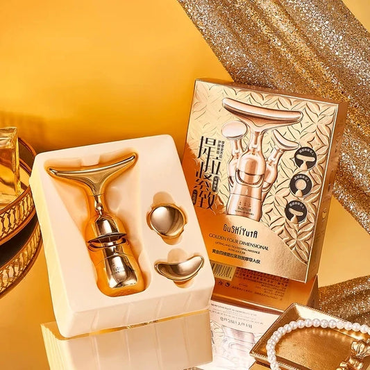 Luxury 3-in-1 EMS Face Lifting & Rejuvenation Device – Sculpt, Tighten & Glow™