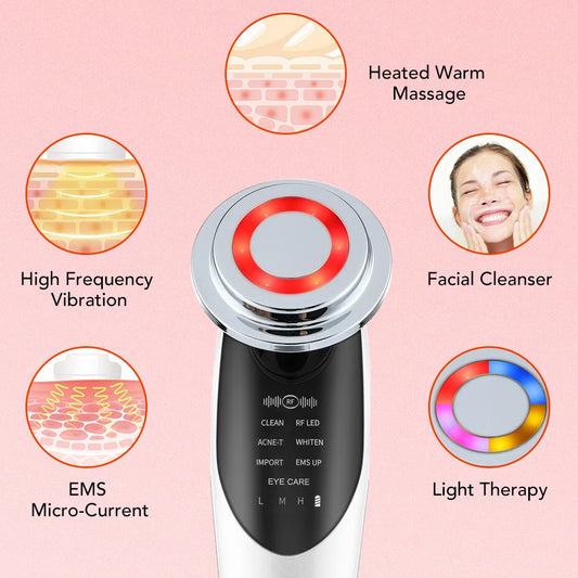 Luxury 7-in-1 EMS Face Lifting & LED Therapy Beauty Device™