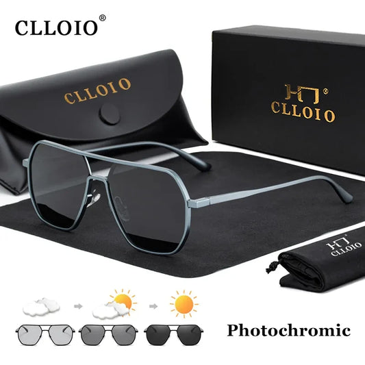 CLLOIO Photochromic Polarized Sunglasses – Premium Anti-Glare Driving Shades™