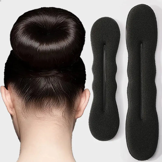Sponge Donut Hair Bun Maker – Twist Loop Styling Tool for Effortless Updos™