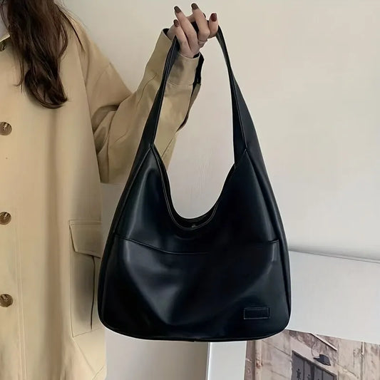 Women's PU Leather Hobo Bag – Stylish & Large-Capacity Shoulder Handbag™