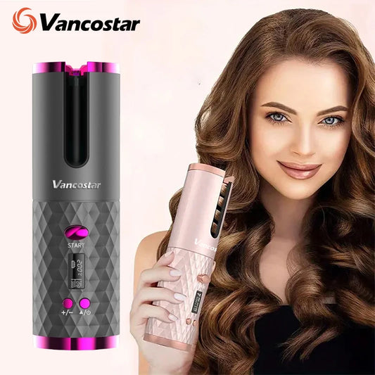 Cordless Automatic Hair Curler – Portable, Wireless Styling Tool for Effortless Curls & Waves™