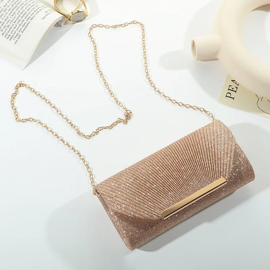 Elegant Chain Clutch – Luxury Evening & Bridal Handbag™