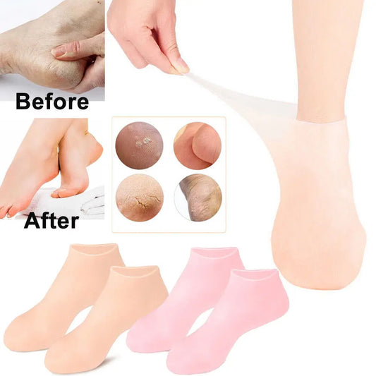 Silicone Moisturizing Gel Socks – Heel Repair & Anti-Cracking Foot Care™