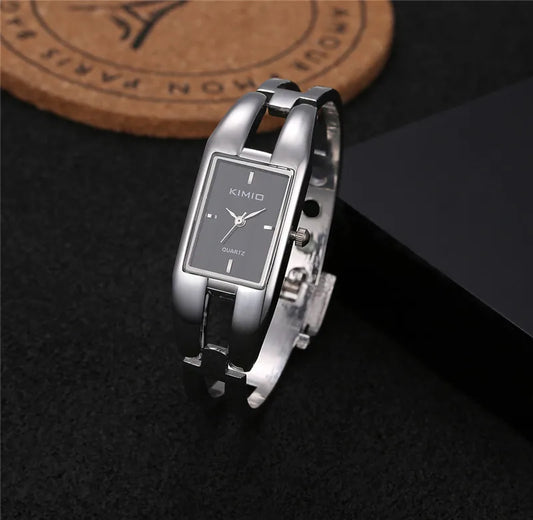 Luxury Women's Bracelet Watch – Elegant Slim Quartz Timepiece™