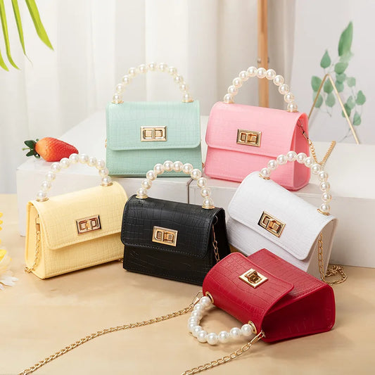 Pearl Crocodile Pattern Jelly Handbag – Elegant Women's Mobile Purse & Crossbody Bag™