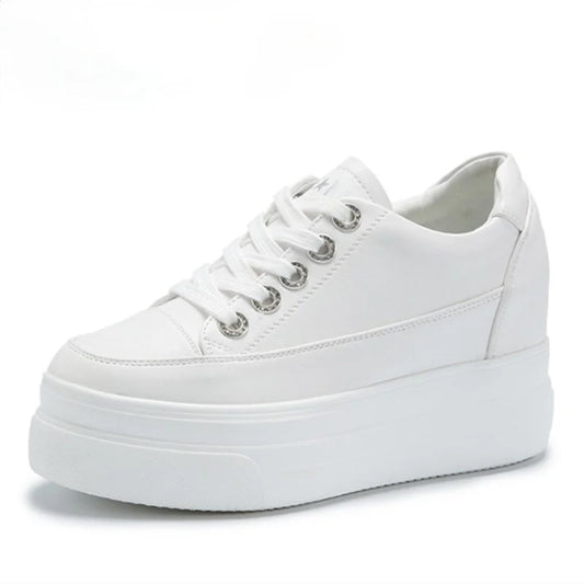 Women's 8CM Platform Sneakers – Breathable, Comfortable, Casual Height-Increasing Shoes™