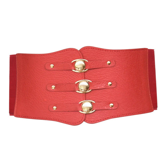 Wide Elastic Corset Belt for Women – Plus Size Stretch Waistband™