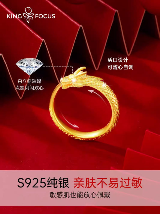 Women's Zodiac Dragon Charm – Pure Silver Luxury Gift Jewelry™