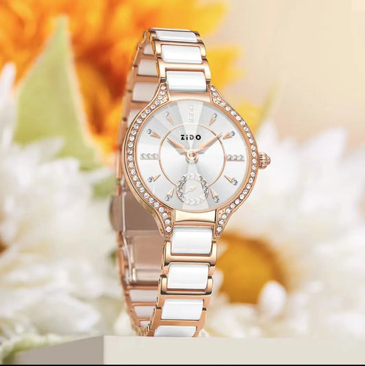 Luxury Women's Watch - Waterproof, Diamond-Inlaid Stainless Steel™