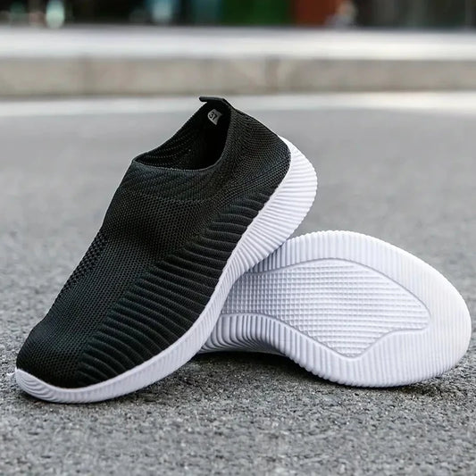 Women’s Lightweight Mesh Sock Sneakers – Breathable Running & Walking Shoes™