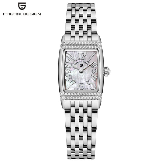 PAGANI DESIGN Women's Luxury Quartz Watch – Sapphire Crystal, 50M Waterproof, Stainless Steel™