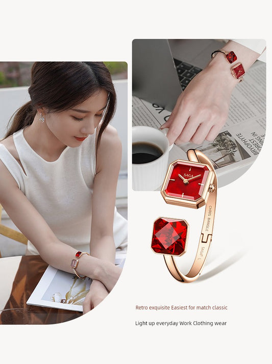 Saga Family Women's Luxury Watch | Elegant Bangle Timepiece™