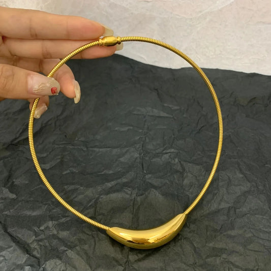 Titanium Steel Pendant Chain Necklace™