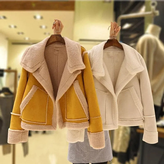 Luxury Women's Winter Coat – Heavy Fleece-Lined Warm Jacket™