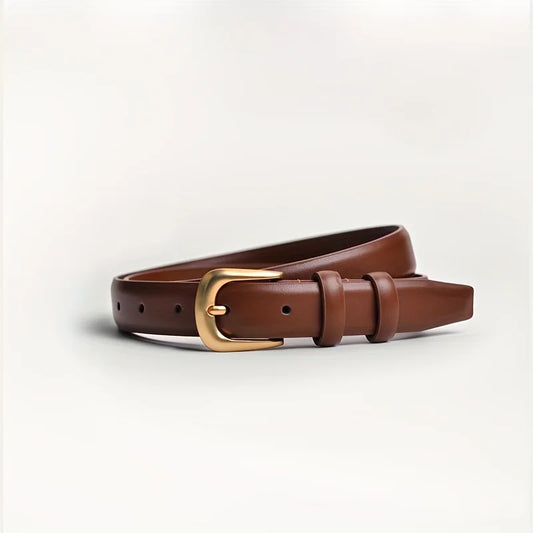 Women's Classic Black Fashion Belt – Stylish & Versatile Accessory™