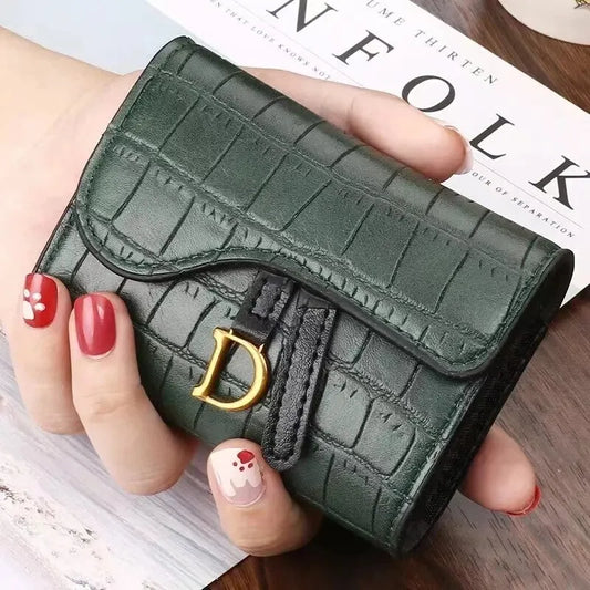 Women's Luxury Mini PU Card Holder Wallet – Multi-Functional Short Clutch™