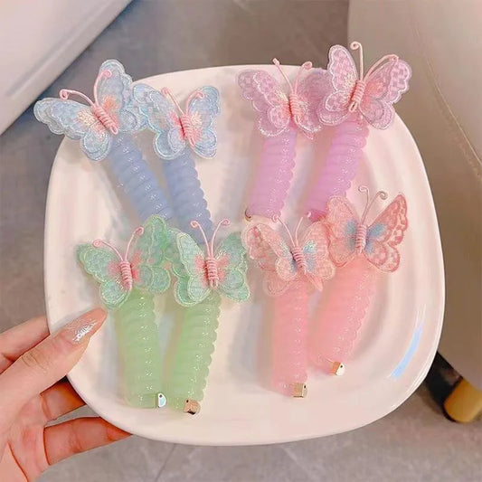 Colorful Spiral Hair Ties – Non-Damaging Elastic Ponytail Holders for Kids™