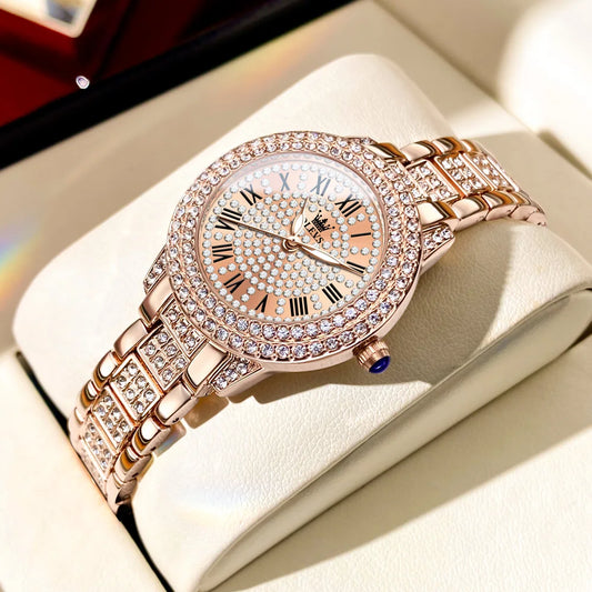 OLEVS Women's Luxury Quartz Watch – Elegant, Luminous & Waterproof Timepiece™
