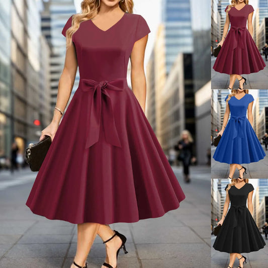 Chic Retro Party Dress for Women – Timeless Elegance for Special Occasions™