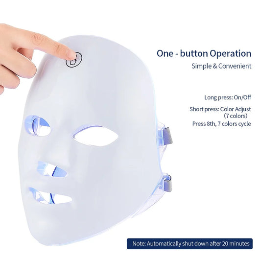 LED Skin Therapy Device – Face & Neck Lifting Beauty Tool™