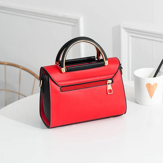 Women's Color Block PU Leather Crossbody Wallet with Buckle Detail™