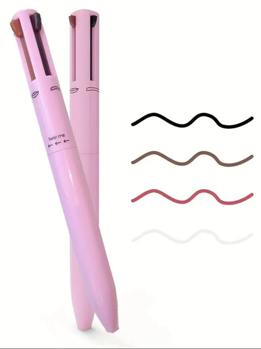 4-in-1 Multi-Use Makeup Pencil Set – Lip, Eye & Brow™