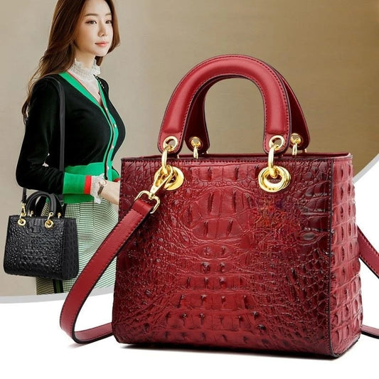 Women's Luxury Crocodile Leather Handbag™