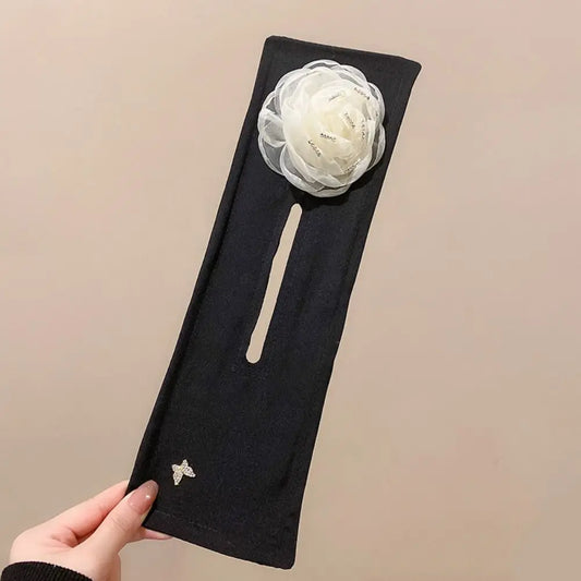 Cloth Hair Bun Maker – Non-Slip Twist Styling Tool | Elegant Flower Hair Clip™