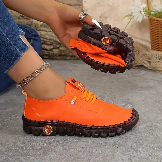 Women's Trendy Thick-Soled Sneakers – Comfortable Outdoor Designer Shoes™