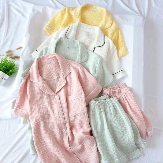 Fresh & Comfy – Women’s Summer Cotton Lounge Set™