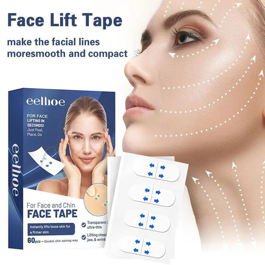 V-Shape Invisible Face Lift Tape – Instant Lift & Contour Stickers™