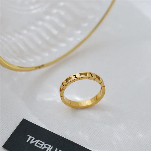 French Twisted Ring 18K Gold Plated™