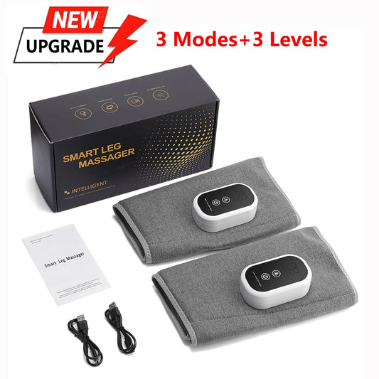 360° Wireless Air Compression Calf Massager – Electric Leg Relaxer with 3 Modes™