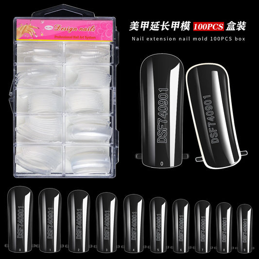 Dual Plastic Nail Forms – Professional Gel & Acrylic Extension Molds™