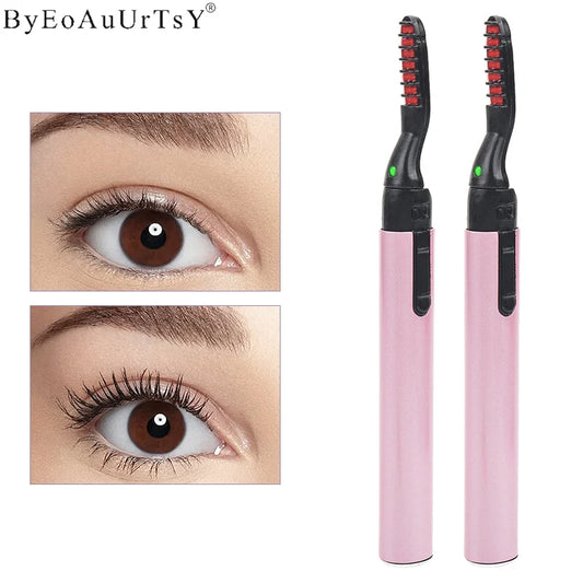 Professional Portable Heated Eyelash Curler – Pen-Style Electric Lash Lifter™