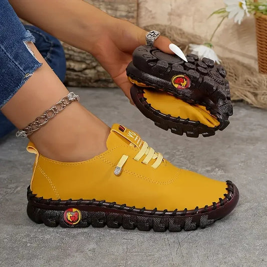 Women's Trendy Thick-Soled Sneakers – Comfortable Outdoor Designer Shoes™