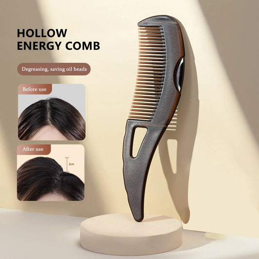 Self-Cleaning Scalp Massage Comb – Anti-Static & Dandruff Removal™