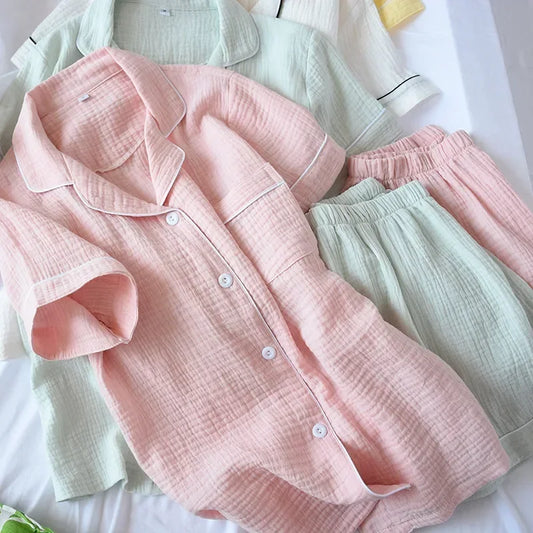 Fresh & Comfy – Women’s Summer Cotton Lounge Set™