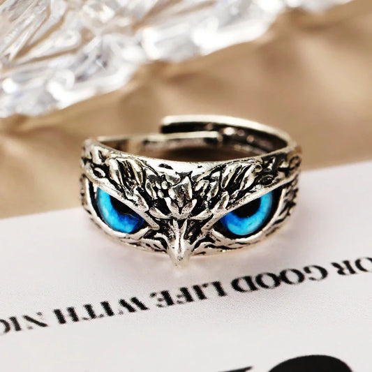 Vintage Gothic Owl Ring – Fashion Charm Jewelry for Men & Women | Cute Animal Accessories & Gifts™