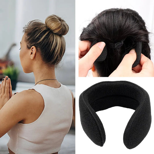 Sponge Donut Hair Bun Maker – Twist Loop Styling Tool for Effortless Updos™