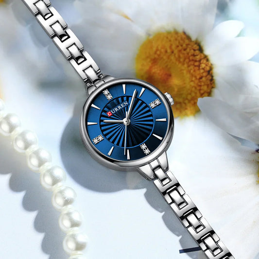 CURREN 9097 Elegant Women's Quartz Watch – Waterproof Stainless Steel Business Style™