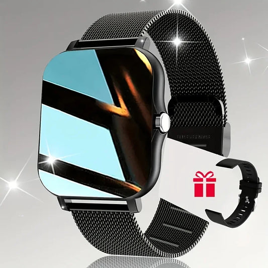 1.83'' Smartwatch – Bluetooth Call, Voice Assistant, Fitness Tracker for Android & iOS™